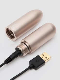 Lovehoney X Love Not War Maya Sustainable Rechargeable Bullet Vibrator -Online Sex toys shop 82539 a45868 gold 002