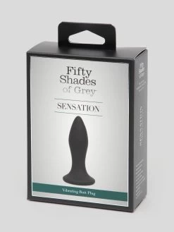 Fifty Shades Of Grey Sensation Rechargeable Vibrating Butt Plug -Online Sex toys shop 82939 a46085 black 005