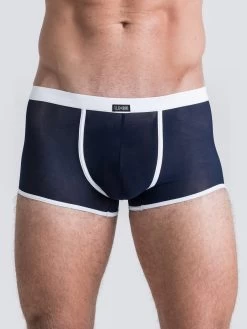 LHM Navy Mesh Boxer Shorts