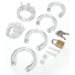 CB Mini Me Clear Chastity Cage Kit -Online Sex toys shop 83270 a46276 clear 004