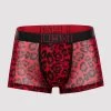 LHM Red Leopard Print Mesh Boxers -Online Sex toys shop 83325 a46326 red regular 000