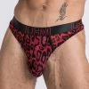 LHM Red Leopard Print Mesh Thong -Online Sex toys shop 83328 a46327 red regular 000