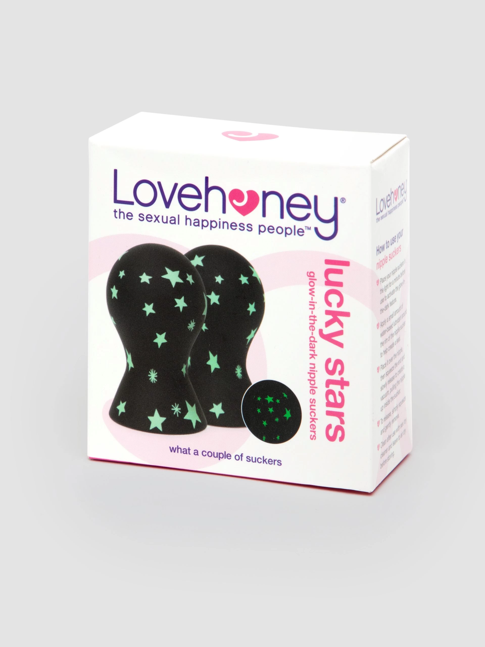 Lovehoney Lucky Stars Glow-in-the-Dark Silicone Nipple Suckers 7 Lovehoney Lucky Stars Glow-in-the-Dark Silicone Nipple Suckers - Image 5
