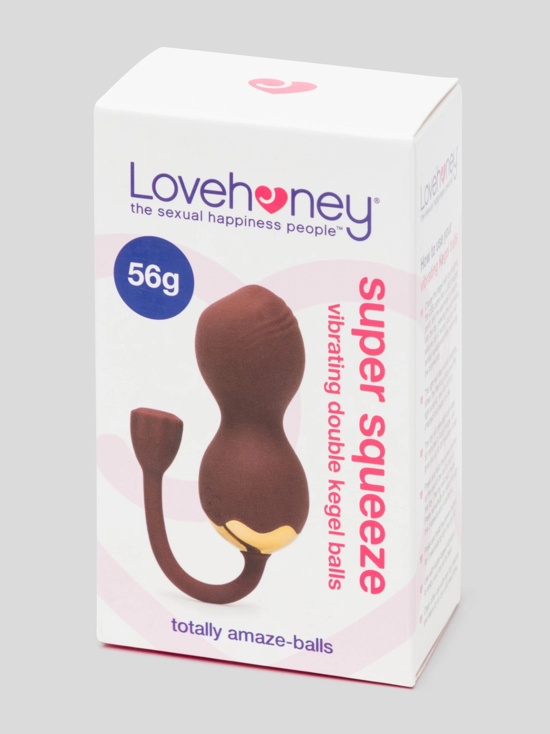 Lovehoney Super Squeeze Rechargeable Vibrating Double Kegel Balls 2oz 7 Lovehoney Super Squeeze Rechargeable Vibrating Double Kegel Balls 2oz - Image 5