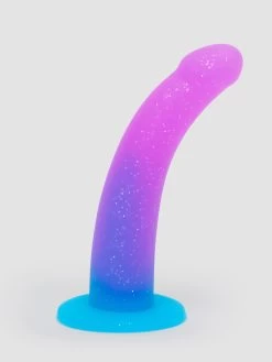 Lovehoney Glitter Silicone Dildo 6 Inch