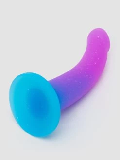 Lovehoney Glitter Silicone Dildo 6 Inch -Online Sex toys shop 83484 a46432 purple 002