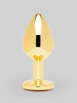 Lovehoney Inner Glow Jewelled Metal Butt Plug 3 Inch 9 Lovehoney Inner Glow Jewelled Metal Butt Plug 3 Inch -Online Sex toys shop 83528 a40796 gold 002