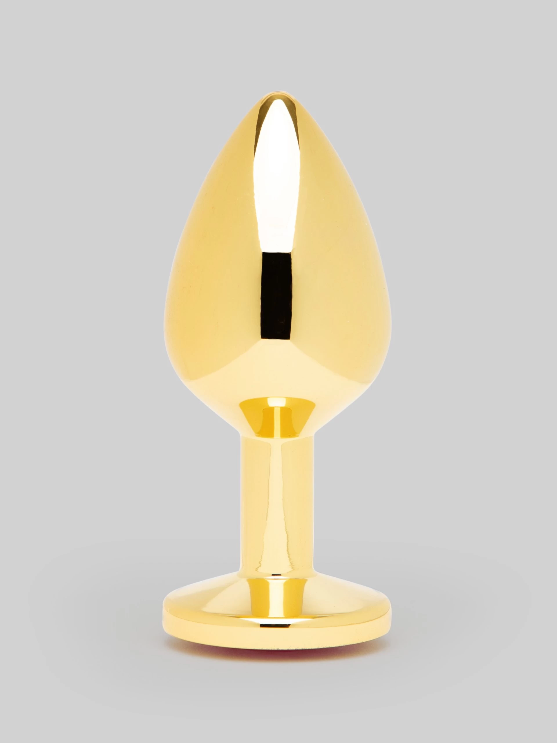 Lovehoney Inner Glow Jewelled Metal Butt Plug 3 Inch 5 Lovehoney Inner Glow Jewelled Metal Butt Plug 3 Inch - Image 3