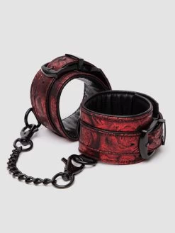 Fifty Shades Of Grey Sweet Anticipation Reversible Faux Leather Wrist Cuffs