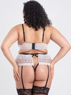 Lovehoney Plus Size Flora Ivory Embroidered Bra Set -Online Sex toys shop 83718 a46597 ivory x size 001