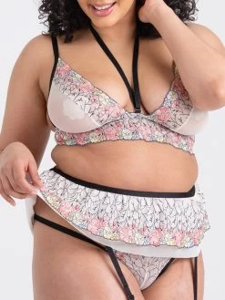 Lovehoney Plus Size Flora Ivory Embroidered Bra Set -Online Sex toys shop 83718 a46597 ivory x size 002