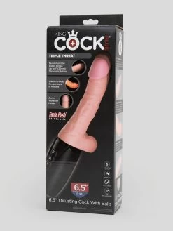 King Cock Ultra Realistic Thrusting Warming Realistic Vibrator 6 Inch 13 King Cock Ultra Realistic Thrusting Warming Realistic Vibrator 6 Inch -Online Sex toys shop 83841 a46676 flesh pink 005
