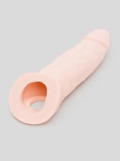 Lovehoney Real-Feel Penis Extender 1.5 Inch With Ball Loop - Flesh Pink -Online Sex toys shop 83879 a46700 flesh pink 002