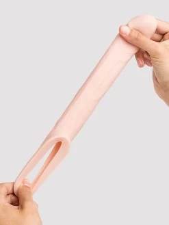 Lovehoney Real-Feel Penis Extender 1.5 Inch With Ball Loop - Flesh Pink -Online Sex toys shop 83879 a46700 flesh pink 005