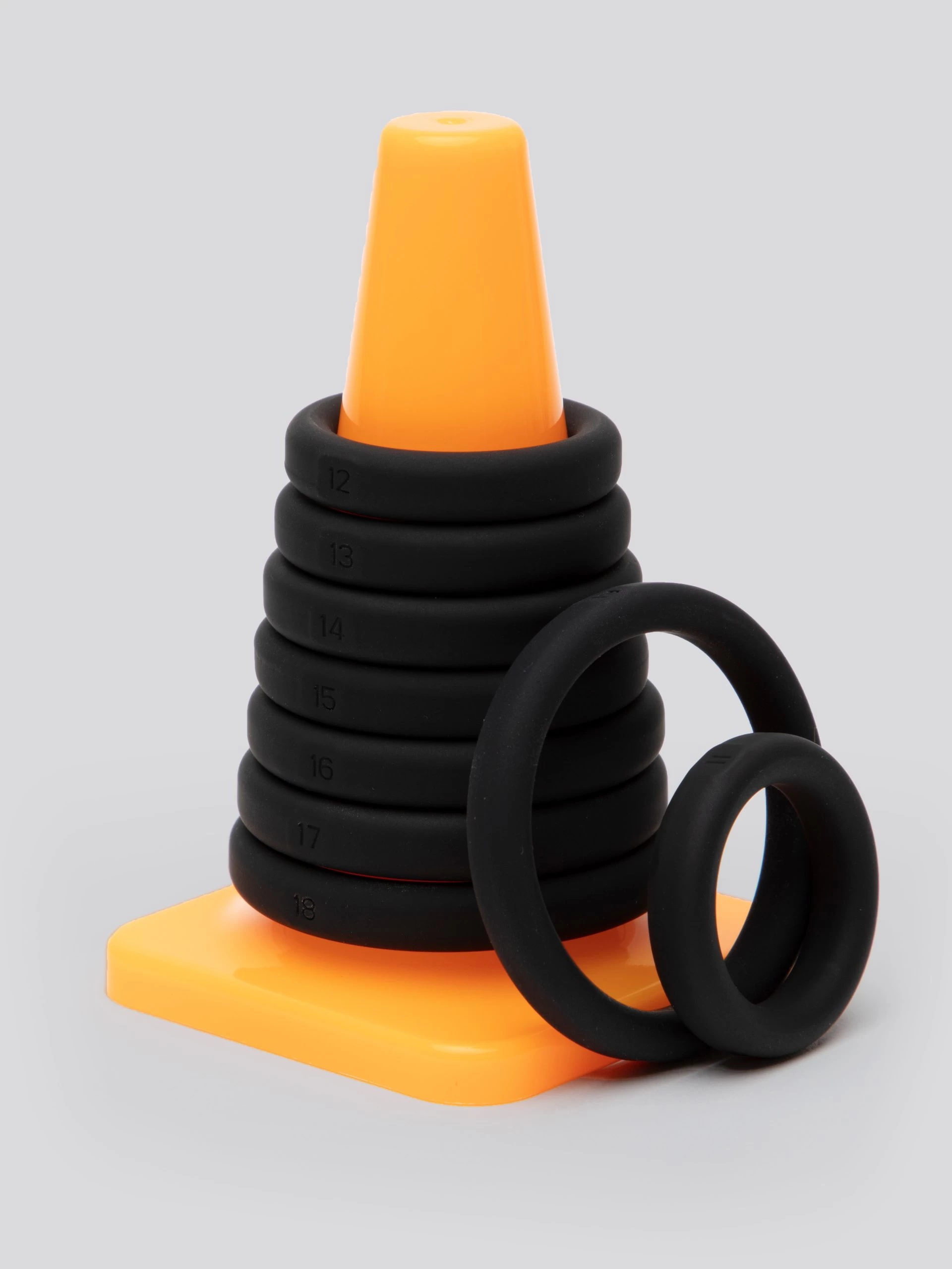 Perfect Fit Play Zone Cock Ring Set (9 Pack) 3 Perfect Fit Play Zone Cock Ring Set (9 Pack)