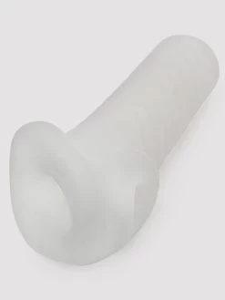 Perfect Fit Open Ended Textured Penis Sleeve -Online Sex toys shop 83920 a46732 clear 002