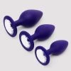 Lovehoney Jeweled Silicone Butt Plug Set -Online Sex toys shop 83939 a46748 purple 000