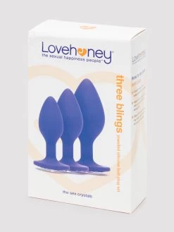 Lovehoney Jeweled Silicone Butt Plug Set -Online Sex toys shop 83939 a46748 purple 004