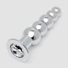 Lovehoney Power Jewel Beaded Aluminum Jeweled Butt Plug 5 Inch -Online Sex toys shop 83951 a46761 silver 000