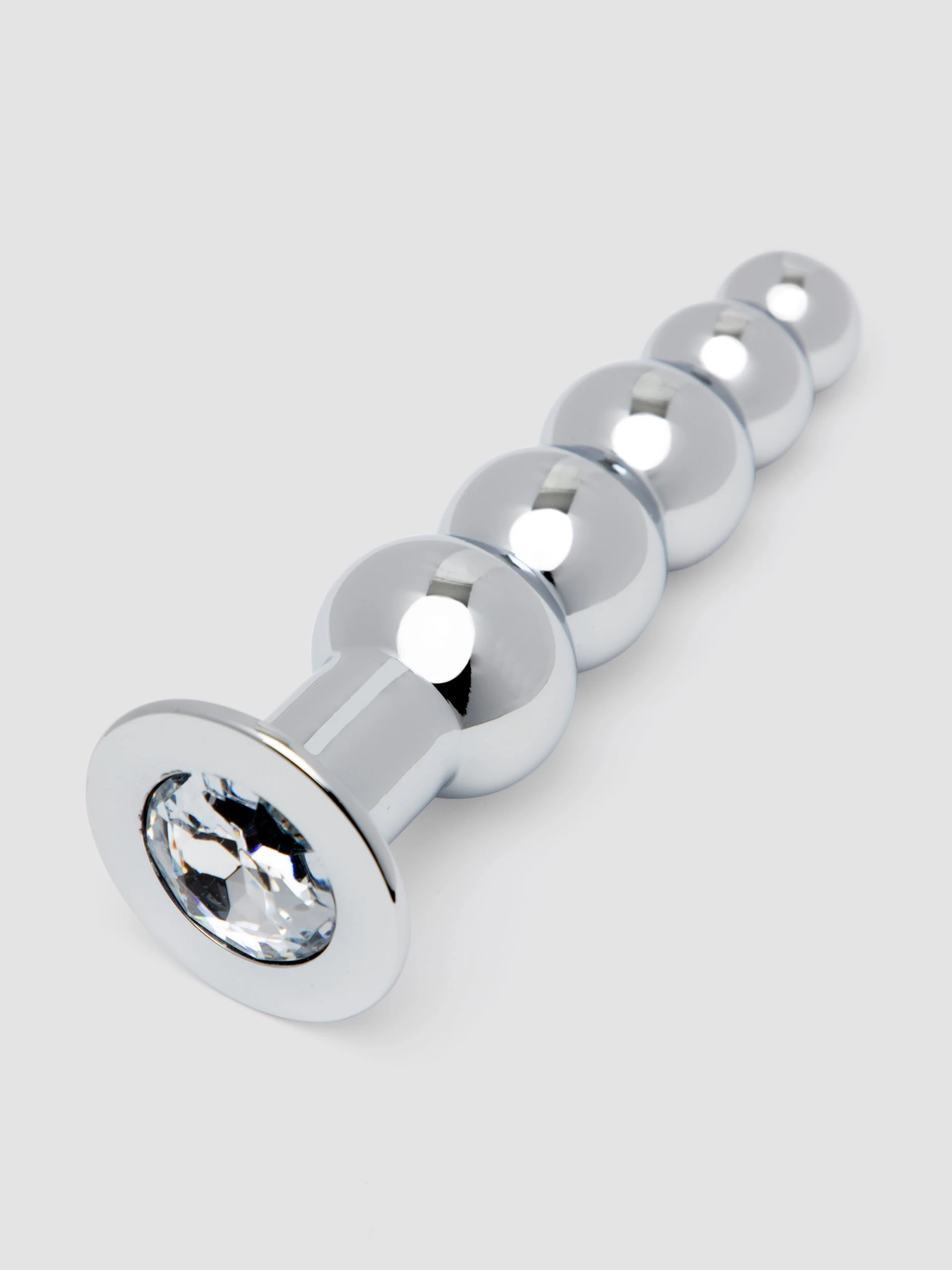 Lovehoney Power Jewel Beaded Aluminum Jeweled Butt Plug 5 Inch 3 Lovehoney Power Jewel Beaded Aluminum Jeweled Butt Plug 5 Inch
