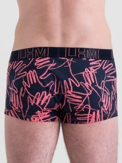 LHM Modal Navy Blue Abstract Print Boxer Shorts -Online Sex toys shop 84167 a46869 orange regular 002