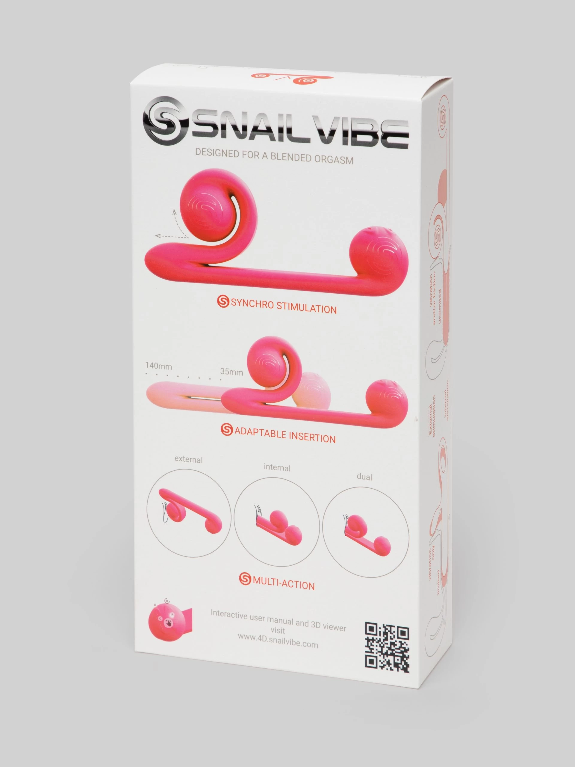 Snail Vibe Rechargeable Extra Powerful Dual Vibrator 9 Snail Vibe Rechargeable Extra Powerful Dual Vibrator - Image 7