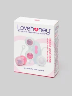 Lovehoney Rechargeable Remote Control Vibrating Kegel Ball Set -Online Sex toys shop 84226 a46898 pink 007