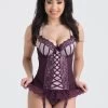 Lovehoney Boudoir Belle Plum Push-Up Basque Set -Online Sex toys shop 84240 a39703 purple regular 000
