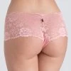 Lovehoney Flirty Powder Pink Lace Shorts -Online Sex toys shop 84267 a32337 light pink regular 000