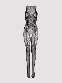 Fifty Shades Of Grey Captivate Black Lace Crotchless Bodystocking