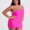 Lovehoney Plus Size Viva Neon Pink Hourglass Mini Dress 1 Lovehoney Plus Size Viva Neon Pink Hourglass Mini Dress -Online Sex toys shop 84318 a32659 pink x size 000