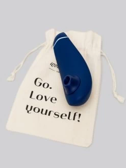 Womanizer Premium 2 Rechargeable Smart Silence Clitoral Suction Stimulator -Online Sex toys shop 84383 a46996 blue 002