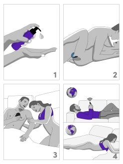 We-Vibe Chorus Galaxy App And Remote Controlled Rechargeable Couple's Vibrator -Online Sex toys shop 84393 a44215 blue 006