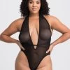 Lovehoney Plus Size Black Sheer Mesh Teddy -Online Sex toys shop 84407 a47020 black x size 000