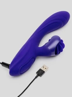 Lovehoney Whirl Power Rechargeable Silicone Rotating Rabbit Vibrator -Online Sex toys shop 84479 a47079 purple 003