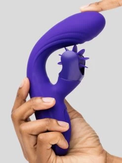 Lovehoney Whirl Power Rechargeable Silicone Rotating Rabbit Vibrator -Online Sex toys shop 84479 a47079 purple 005