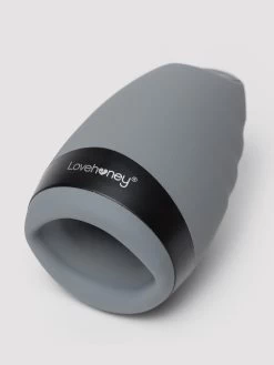 Lovehoney Hot Shot Rechargeable Warming Silicone Male Masturbator 10 Lovehoney Hot Shot Rechargeable Warming Silicone Male Masturbator -Online Sex toys shop 84509 a40653 grey 002