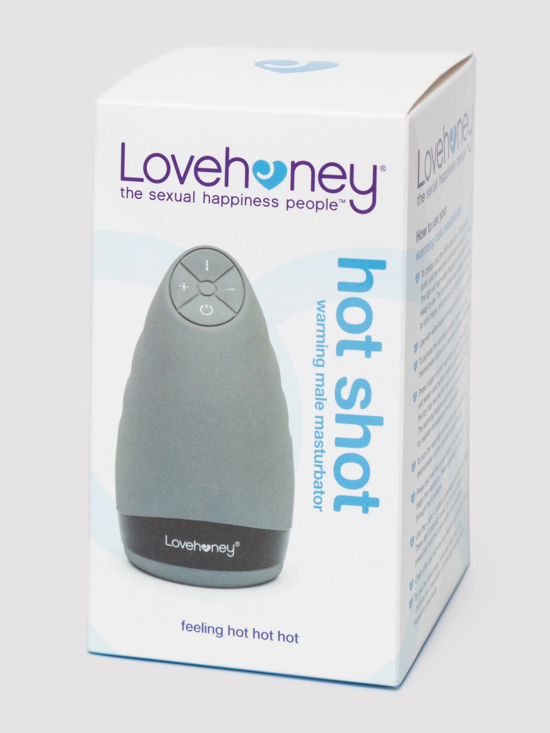 Lovehoney Hot Shot Rechargeable Warming Silicone Male Masturbator 8 Lovehoney Hot Shot Rechargeable Warming Silicone Male Masturbator - Image 6