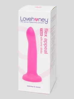 Lovehoney Flex Appeal Liquid Silicone Suction Cup Dildo 7 Inch -Online Sex toys shop 84510 a45712 pink 005