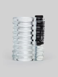 Lovehoney Open Invite Clear Rechargeable Vibrating Male Stroker -Online Sex toys shop 84535 a47125 clear 002