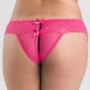Lovehoney Pink Crotchless Lace Thong With Satin Bows 1 Lovehoney Pink Crotchless Lace Thong With Satin Bows -Online Sex toys shop 84634 a30988 pink regular 000