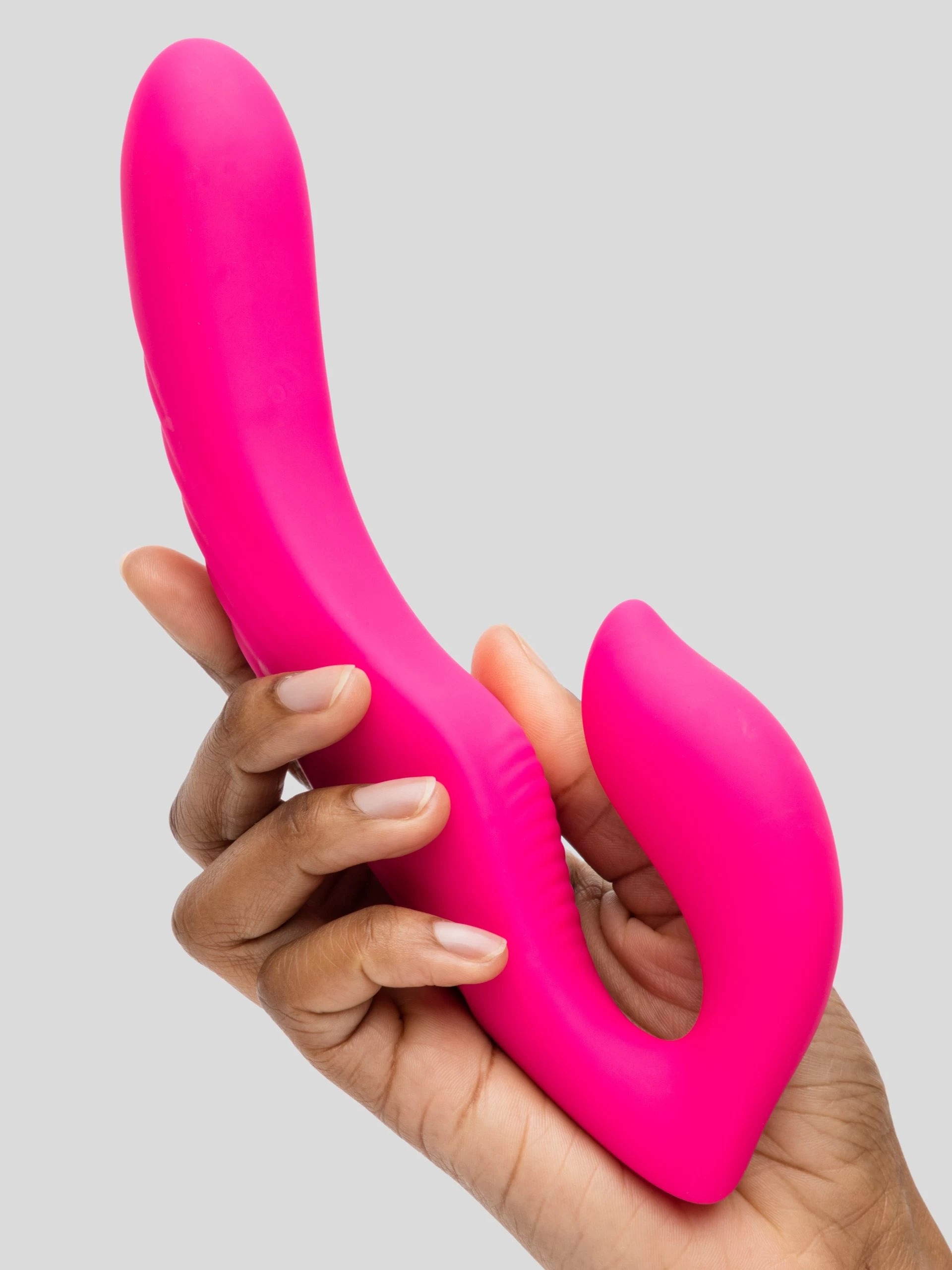Lovehoney Double Down Rechargeable Remote Control Vibrating Strapless Strap-On 6 Lovehoney Double Down Rechargeable Remote Control Vibrating Strapless Strap-On - Image 4