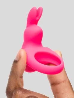 Happy Rabbit Rechargeable Silicone Rabbit Cock Ring Pink -Online Sex toys shop 84680 a45585 pink 003