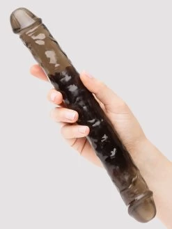 BASICS Realistic Double-Ended Dildo 12 Inch -Online Sex toys shop 84694 a47232 black 004