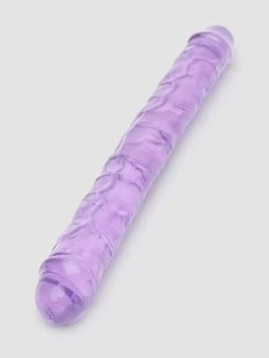 BASICS Realistic Double-Ended Dildo 15 Inch -Online Sex toys shop 84703 a47240 purple 002