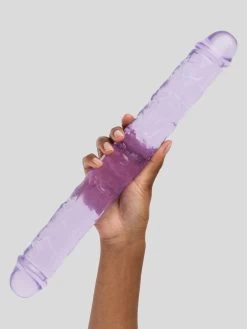 BASICS Realistic Double-Ended Dildo 15 Inch -Online Sex toys shop 84703 a47240 purple 004