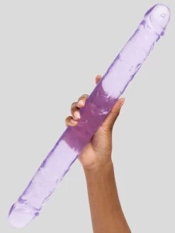 BASICS Realistic Double-Ended Dildo 18 Inch -Online Sex toys shop 84704 a47242 purple 003