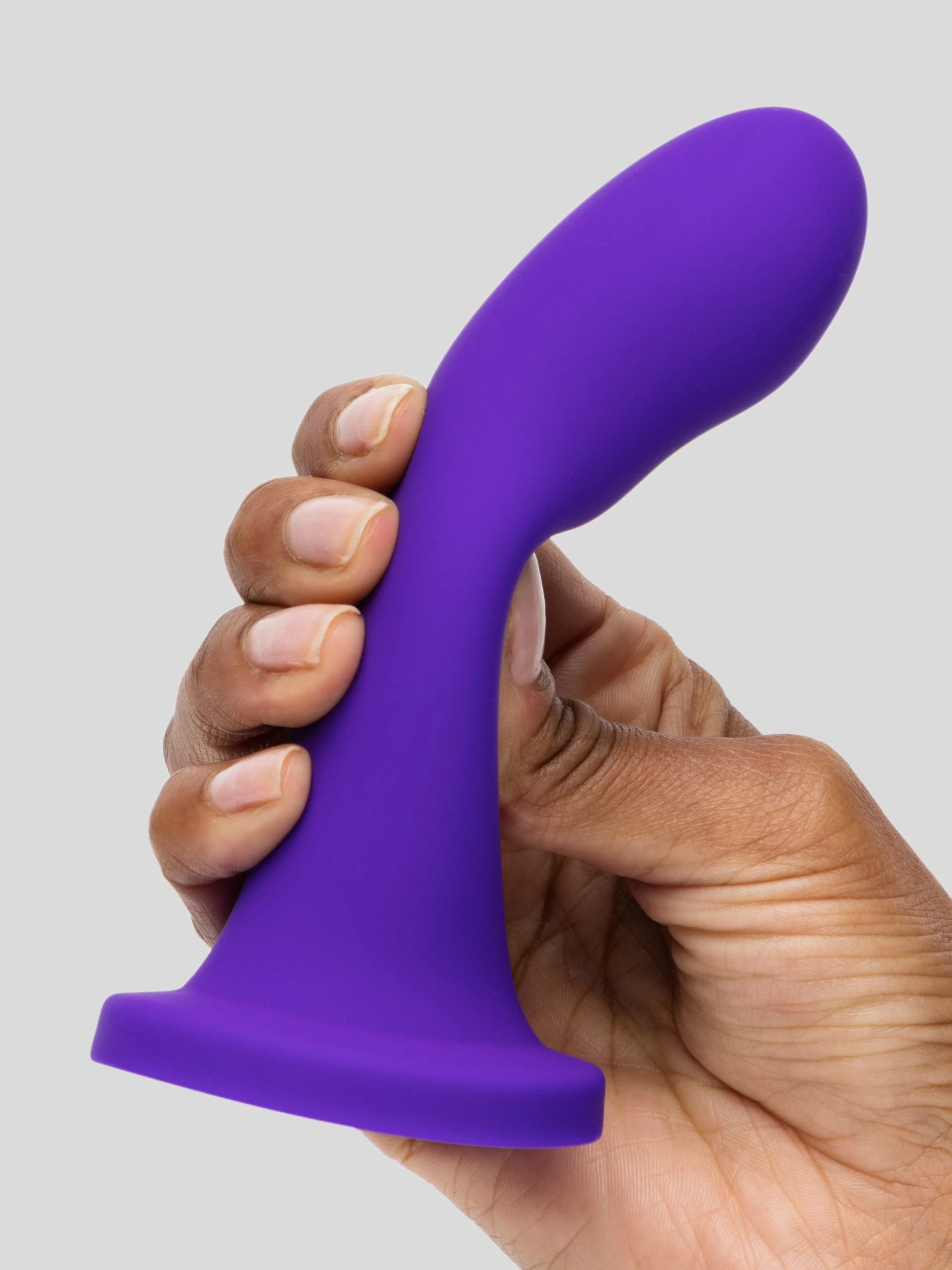 Lovehoney High Five G-Spot Silicone Suction Cup Dildo 5 Inch 8 Lovehoney High Five G-Spot Silicone Suction Cup Dildo 5 Inch - Image 6