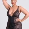 Lovehoney Plus Size Hourglass Black Smoothing Chemise -Online Sex toys shop 84806 a47304 black x size 000