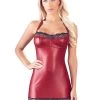 Cottelli Red Wet Look And Lace Mini Dress -Online Sex toys shop 84828 a47322 red regular 000